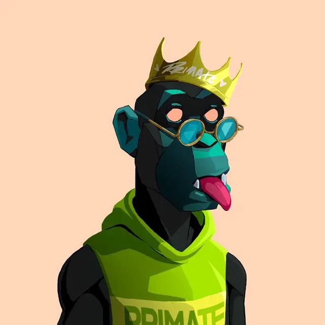 thecoingirl's tweet image. I don't know why it took me so long to fall in love with #Solana but @Primatesnft has made me fall hard 😊
The community on $SOL is amazing, particularly my #PrimatesNFT fam 🤗
Fell in love with the art on this project but staying for the vibes 💕 #NFTCommunity #NFTs