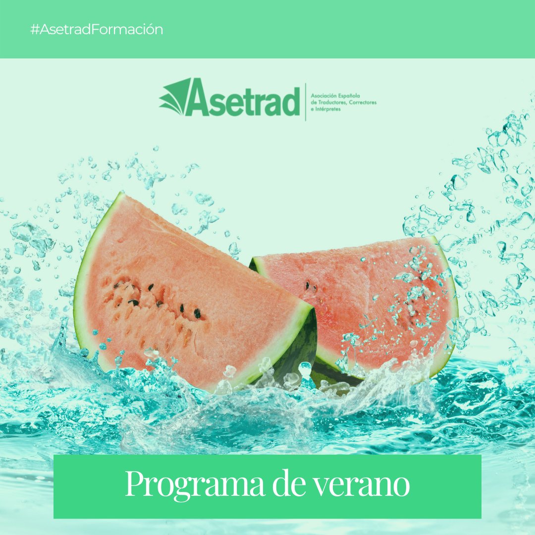 Aunque con un poco de retraso, en Asetrad celebramos la llegada del solsticio con nuestro particular «Programa de verano». Mira todo lo que han preparado nuestras compañeras de la Vocalía de Formación ⤵️: