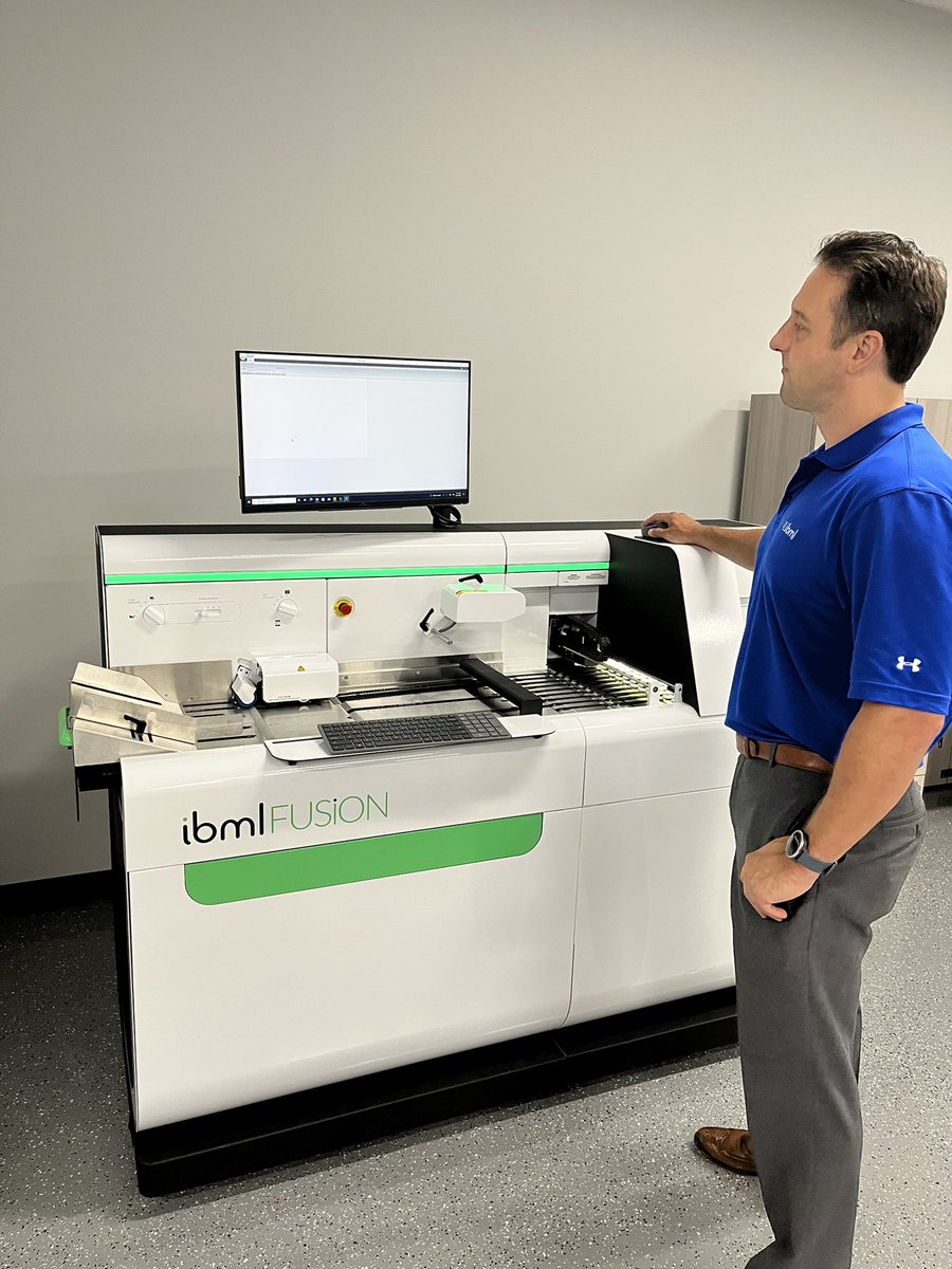 DougYates's tweet photo. ibml is on-site @QAI_USA to configure their latest FUSION scanner for customer demonstrations this week!#fadgi #DigitalTransformation #kiim https://t.co/EoP5s9XHpP