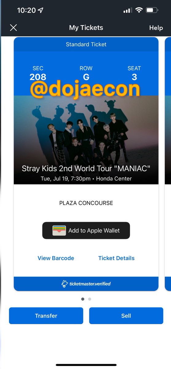 dojaecon's tweet photo. someone please buy these tickets, stray kids Anaheim day 1 (07/19) for $185 each. 
- I’ll provide proof ! 
- Seats are very close to the extended stage ! https://t.co/jStS9bym3l