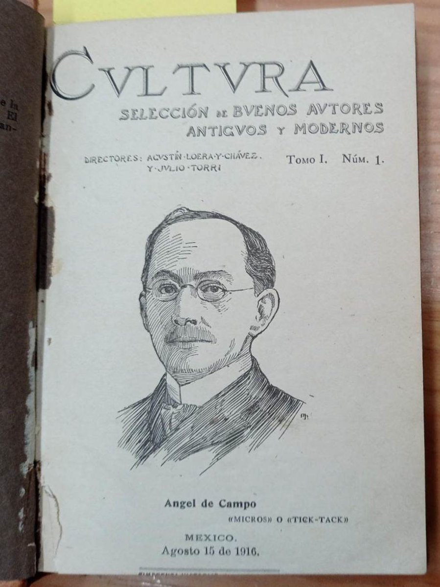 bibliotecafxc's tweet photo. #UnDíaComoHoy de 1889 nace en Saltillo, Coahuila, el ensayista #JulioTorri
Impulsor cultural, dirigió junto a Agustín Loera y Chávez la Colección Cultura, proyecto editorial fundacional del México moderno:
📸📚#ColecciónCultura
🗺️🖊️Acervos Históricos. Libros Raros y Antiguos https://t.co/NfuTGVleHG