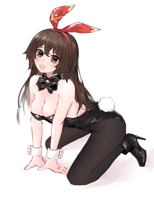 Bunny girl Amber 💖
#GenshinImpact #原神 