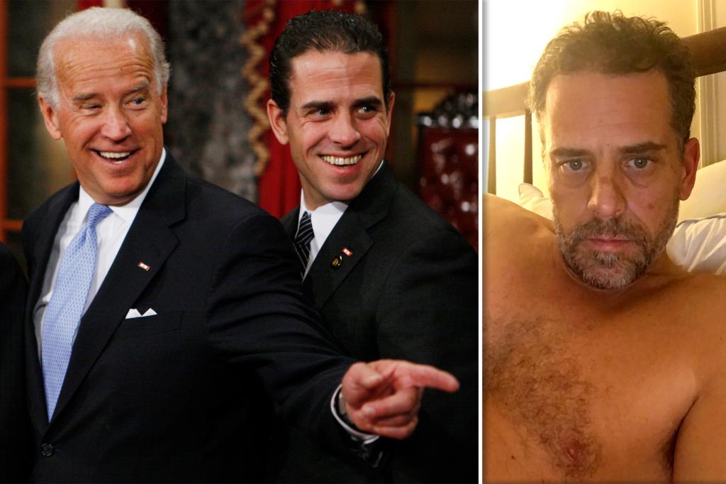 nypost's tweet photo. Joe Biden inadvertently helped Hunter pay Russia-linked escorts: report https://t.co/lzFC5a9MDx https://t.co/WBJWf86RU0