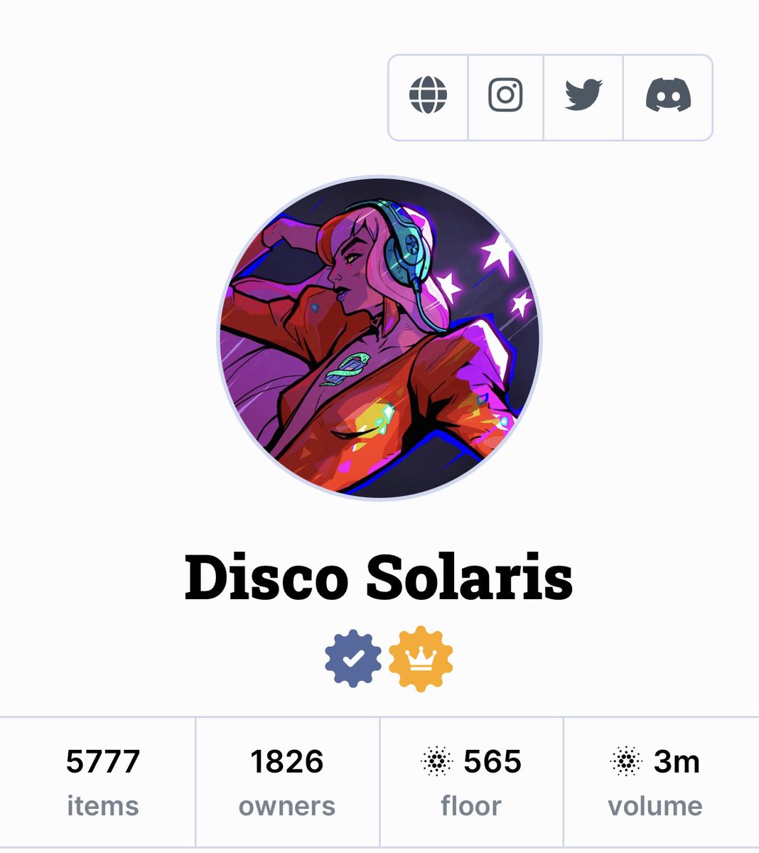 discosolaris's tweet photo. We've hit 3 million! 🔥

#Cardano #NFT https://t.co/bmH1riNEto