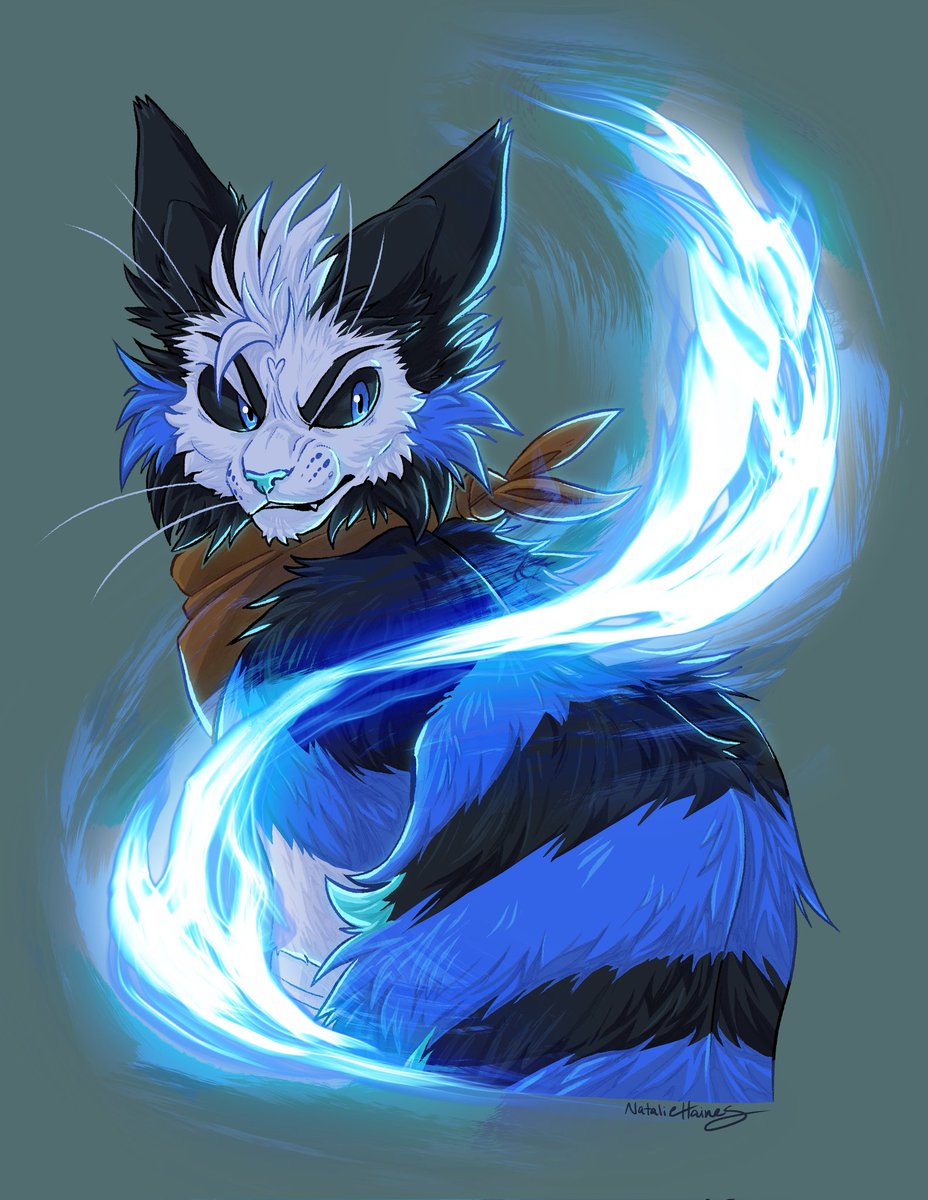 Ls1389's tweet photo. Still doodlin in Procreate 😼 It's a fun program! I love the default brushes, I wish Photoshop had some defaults like it 😩
#stigmaghostern #ghostern https://t.co/yWd7Vb30V5