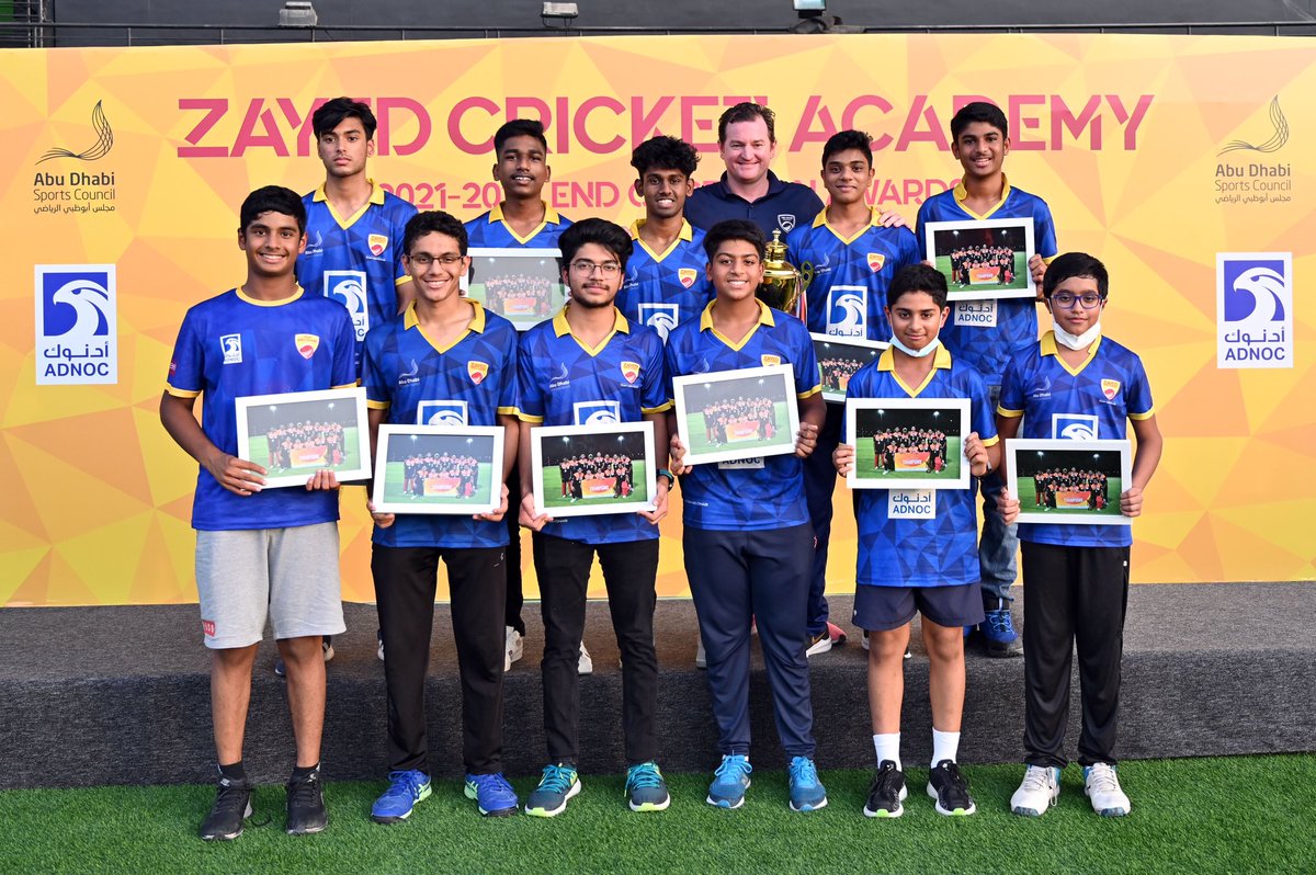 adsportshub's tweet photo. Zayed Cricket Academy End of Season Awards! ๐
A massive thank you and well done to everyone who has been a part of the #ZayedCricketAcademy this year! ๐ช๐
#ZCA #WeAreZayed #AbuDhabiCricket #everydayisgameday https://t.co/19J6dUKRxm