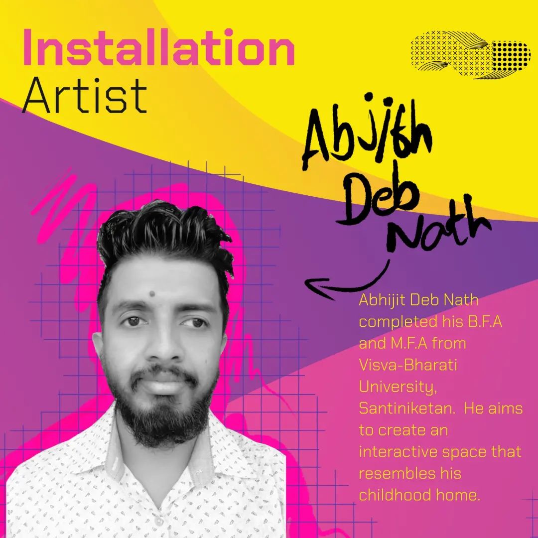 Utopiandystopi2's tweet photo. Meet our installation artist Abhijit Debnath
#utopiandystopia22 #bridgingworlds #ekamanekam
#artkochi #keralaartscene #arttechdesign https://t.co/clnYIDNaKm