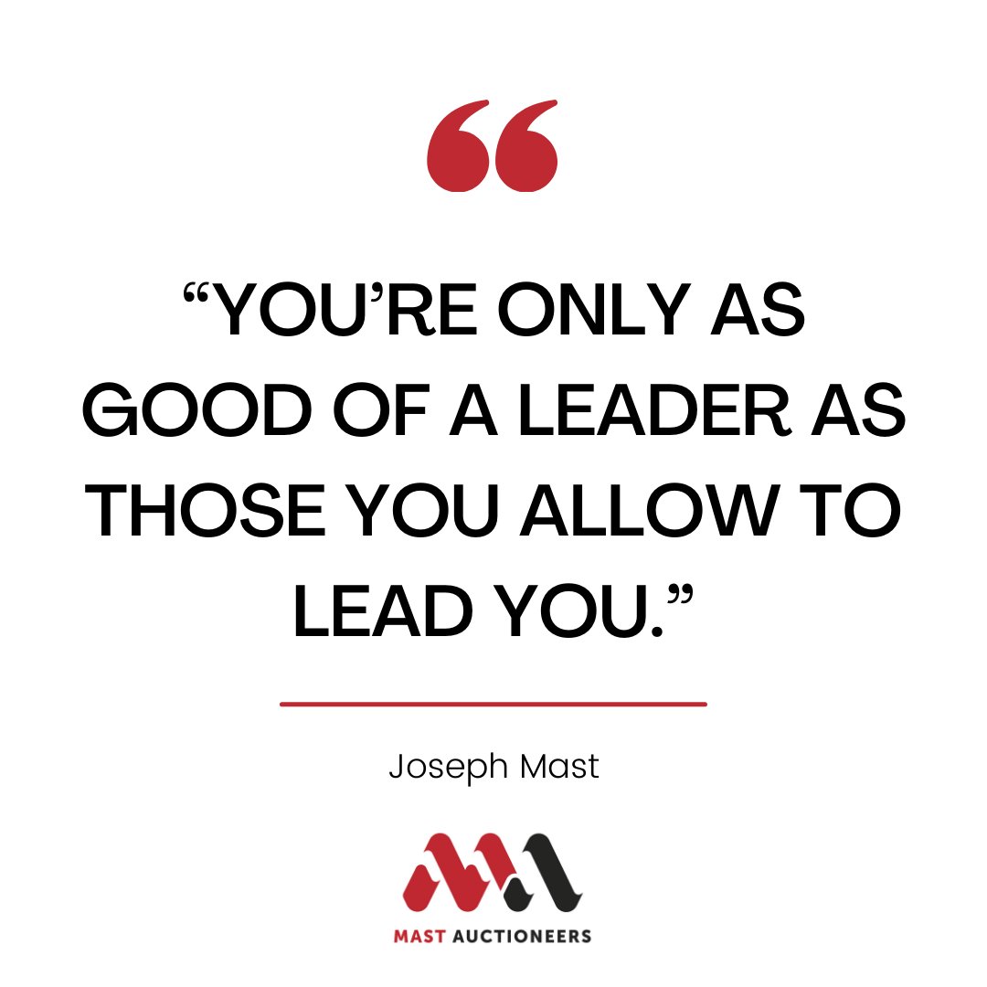 mastauctioneers's tweet photo. Never lose sight of the importance of surrounding yourself with positive influences.

#MastAuctioneers https://t.co/731IREm0of