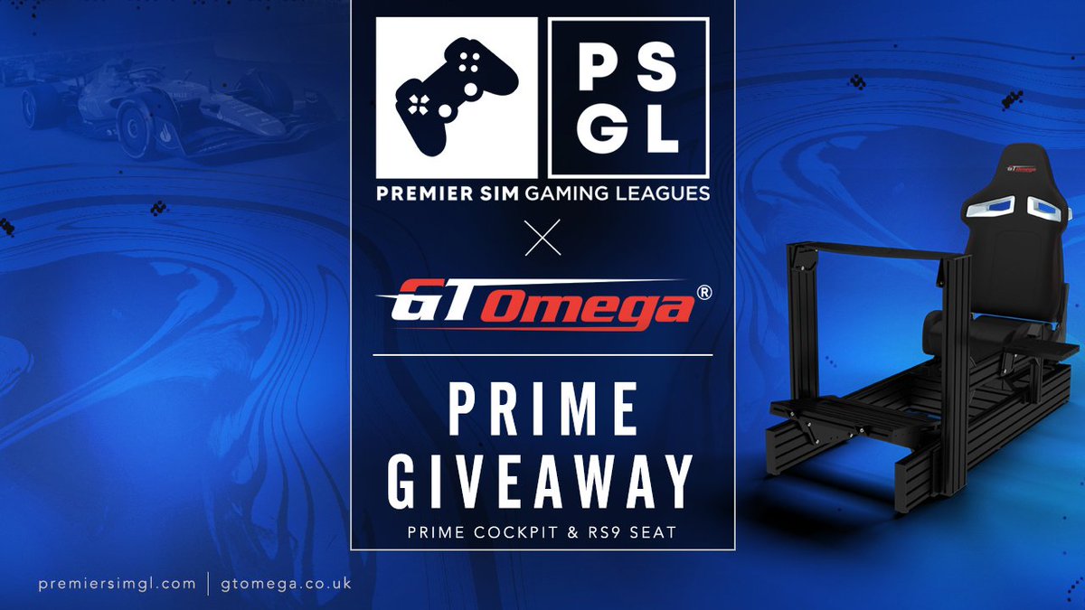 To Celebrate the announcement of our new Sponsorship of <a href="/PremierSimGL/">PSGL</a> we are giving away a Prime Cockpit!

PSGL: youtube.com/c/PremierSimGa…

To be in with a chance of winning: 

❤️Like This Post
🔁Retweet
✅Follow <a href="/GTOmegaRacing/">GT Omega</a>
✅Follow <a href="/PremierSimGL/">PSGL</a>
 
Winner Rolled on 4th July!