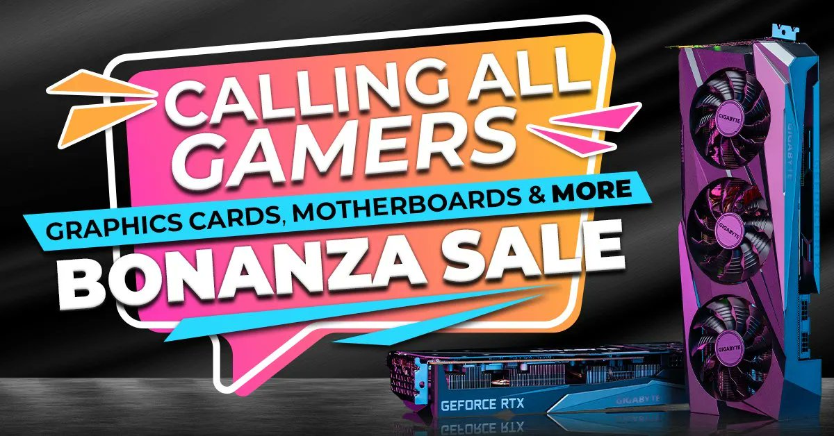 AorusDeals's tweet photo. Yes, it's the BEST time to upgrade your graphics card! 💪Join the @newegg #BonanzaSale and save BIG on graphics cards, motherboards, and more!! 

🛒https://t.co/CZk5FHaSd2

#AORUSDeals @AorusOfficial https://t.co/g5nF96MSWG