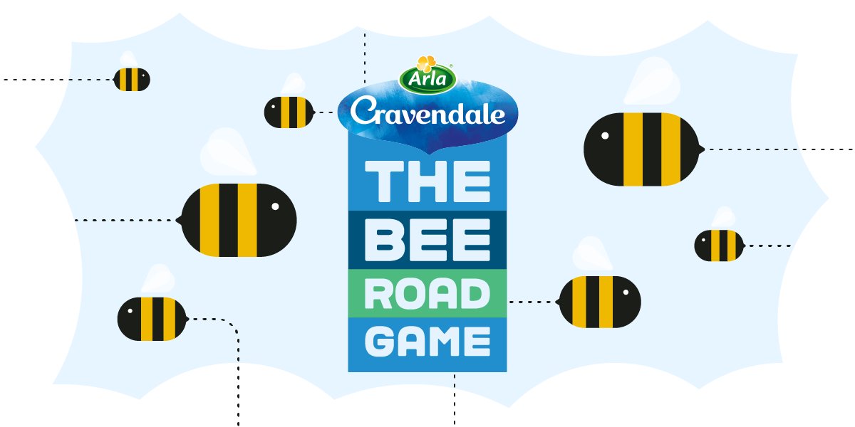 ArlaDairyUK's tweet photo. We're on a mission to save the bees across our farms &amp; in gardens across the country! 

Whilst we're waiting for our own pollinator plants to grow - play along with our #ArlaBeeRoad Game 👉 https://t.co/qwCe3odA7y 🐝

Bee warned - its addictive 😮 How long can your bee last? 🌸 https://t.co/AiKAaTag9I