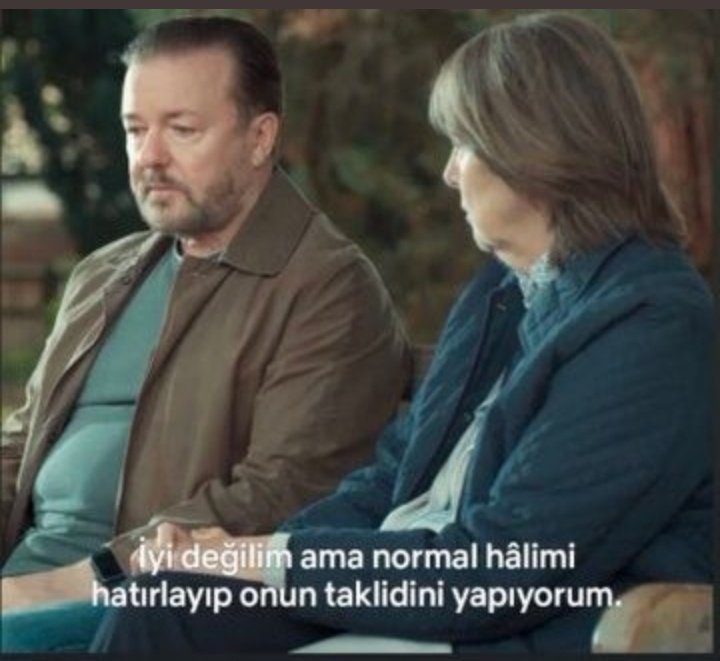 Ben artık normal halimi de unutmaya başladım