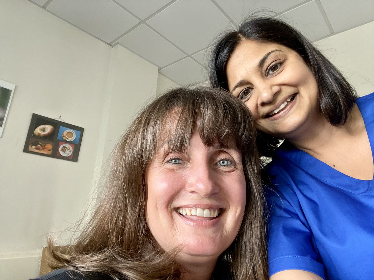 DrRupaJoshi1's tweet photo. A hugely warm welcome to @DaynaHibbert from @NHSConfed who came to visit our practice today #PCNNetwork #woodleycentresurgery #WokinghamNorthPCN https://t.co/BYY01hOmhO