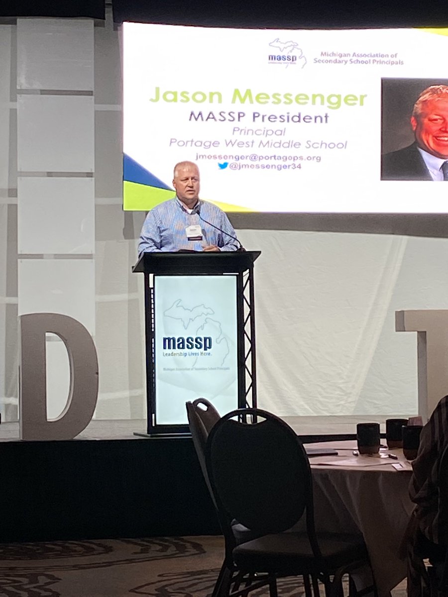 Tammy Southworth (@mrssouthworth) on Twitter photo Congratulations to new #massp president, Jason Messenger <a href="/jmessenger34/">Jason Messenger</a>
The sign might say heās from Portage, BUT⦠once a Wildcat, always a Wildcat #TRHS Congratulations to new #massp president, Jason Messenger <a href="/jmessenger34/">Jason Messenger</a>
The sign might say heās from Portage, BUT⦠once a Wildcat, always a Wildcat #TRHS