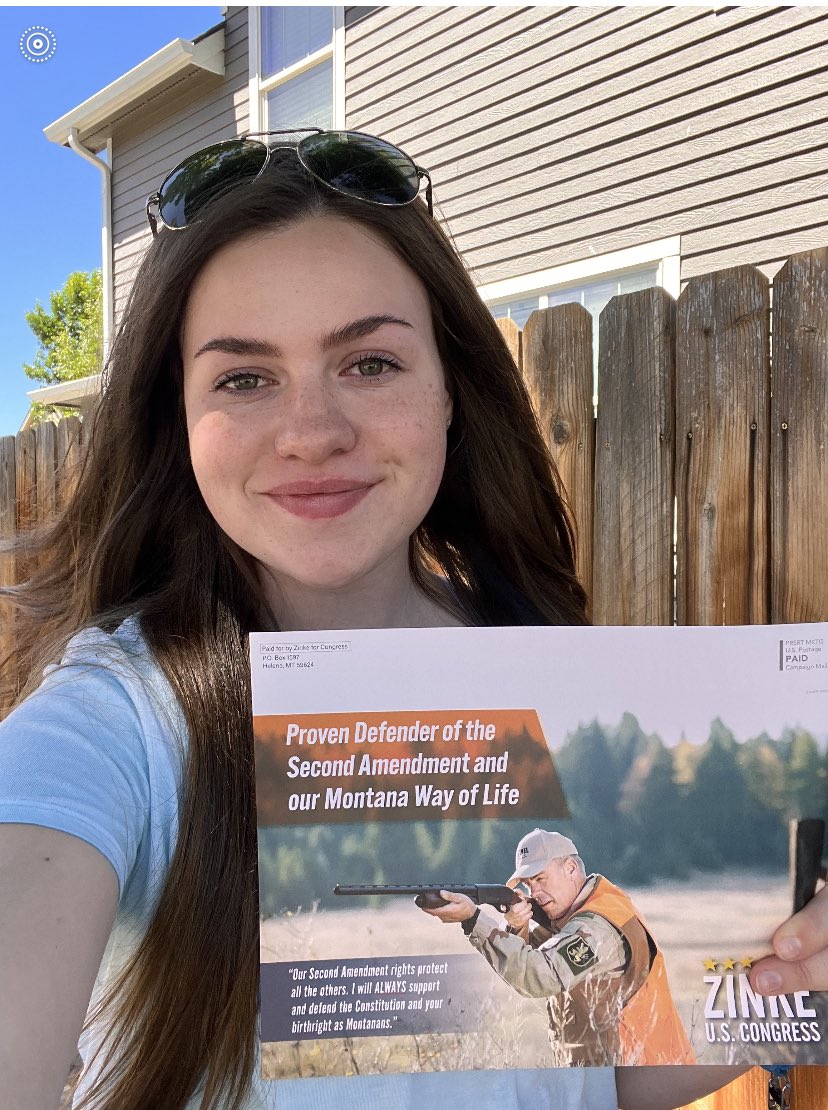 Beautiful Monday to be out with #TeamMontana! <a href="/RyanZinke/">Ryan Zinke</a> #LeadRight #GOP #mtgop #vote #VoteRed #SecondAmendment