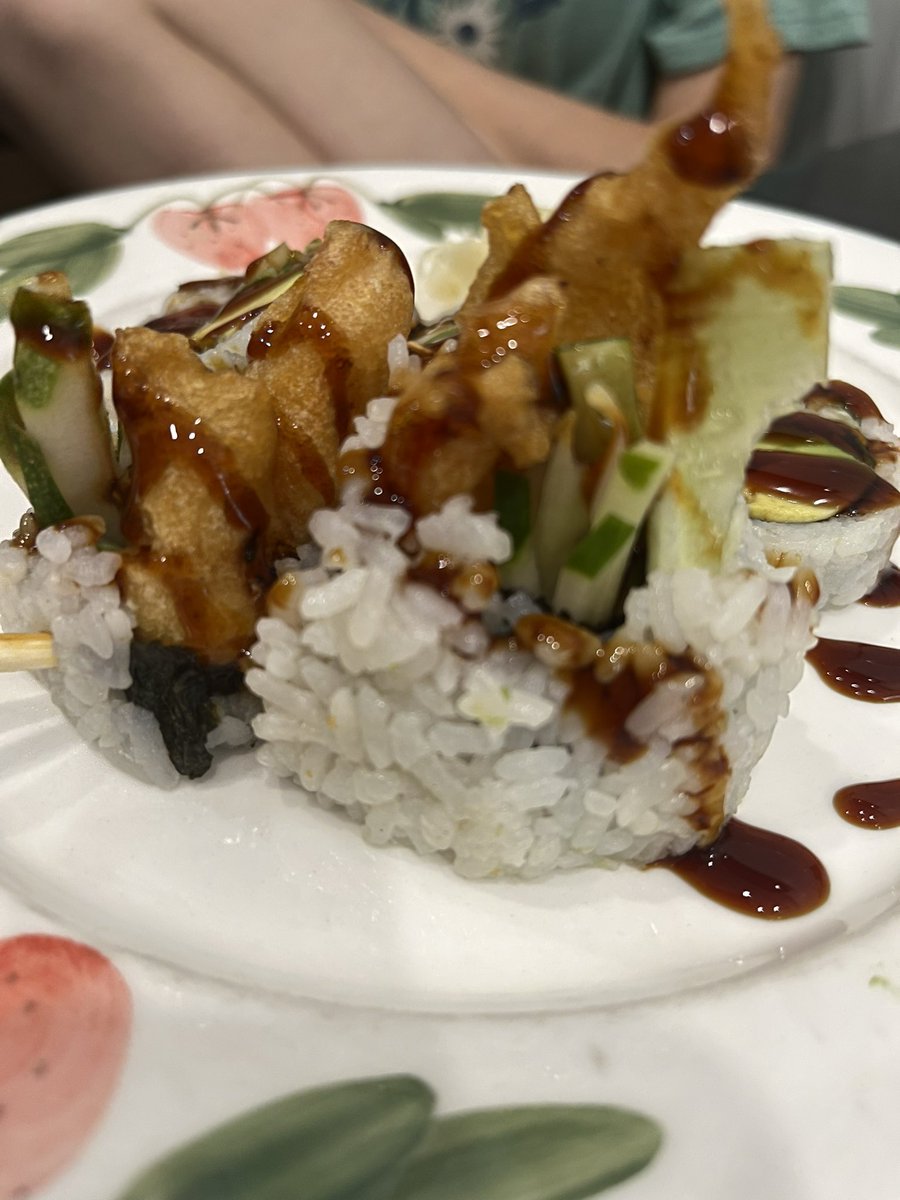 Sushi in China Town? Yes, please!