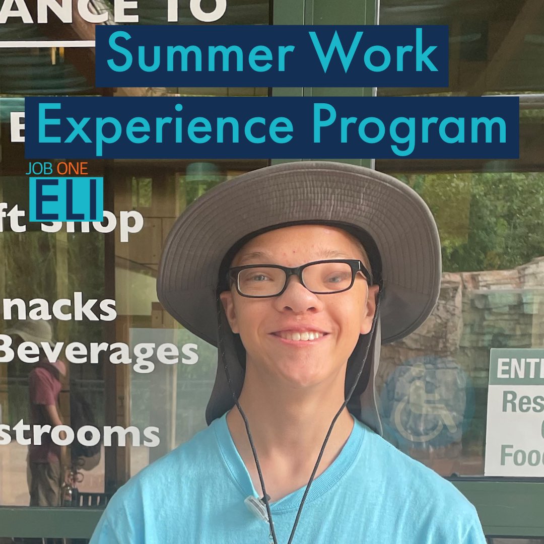 JobOneKC's tweet photo. 📢Meet #SummerWorkExperienceProgram participant, Eli!
Eli is always up to do any task assigned at the @KansasCityZoo. He makes sure to stay focused but still have fun at work. ☀️ Keep it up!
#BusinessOnAMission #ConnectEngageBelong #JobOneKC #ImagineThePossAbilities #SWEP https://t.co/J8Vt2QfAB3