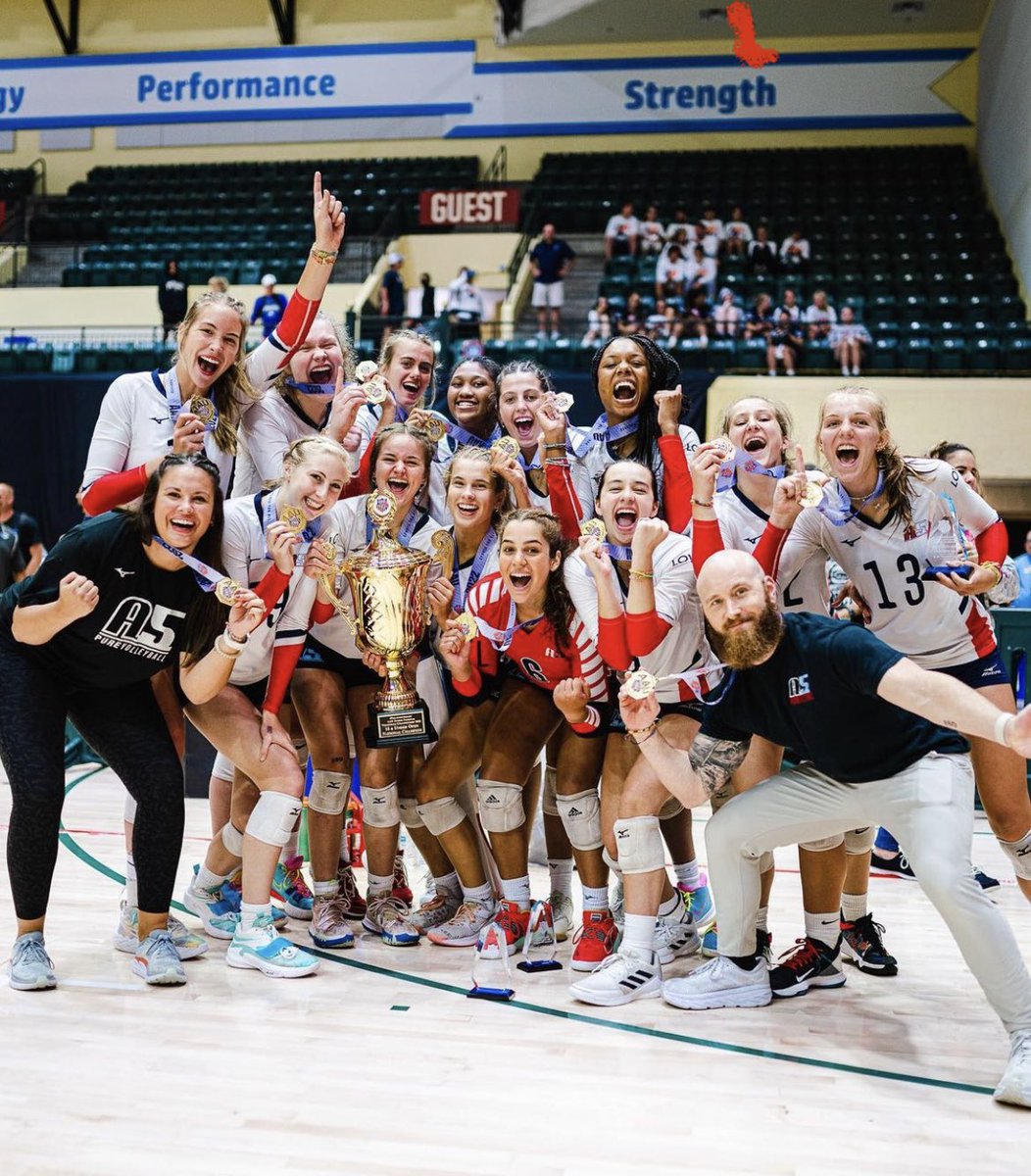 AAU national champs!! We’ve worked so hard for this, and it’s amazing to see that work pay off! GJNC up next 🙌 <a href="/a5volleyball/">A5 Volleyball</a> #whya5