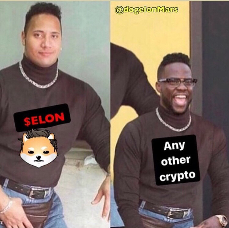 $ELON 

#DogelonMars
#CryptoCurrency
#Altcoins