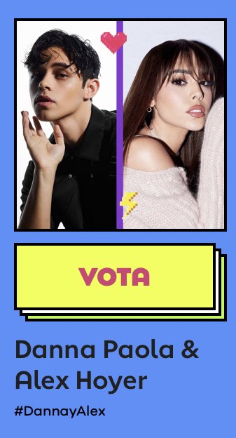 teamhoyerofc's tweet photo. LLEGO EL MOMENTO DE VOTAR Y MOSTRAR NUESTRO AMOR Y APOYO POR @hoyermusic en lo KCA México 

#AlexHoyerCrush #DannayAlex #KCAMexico https://t.co/6uDj00CApO