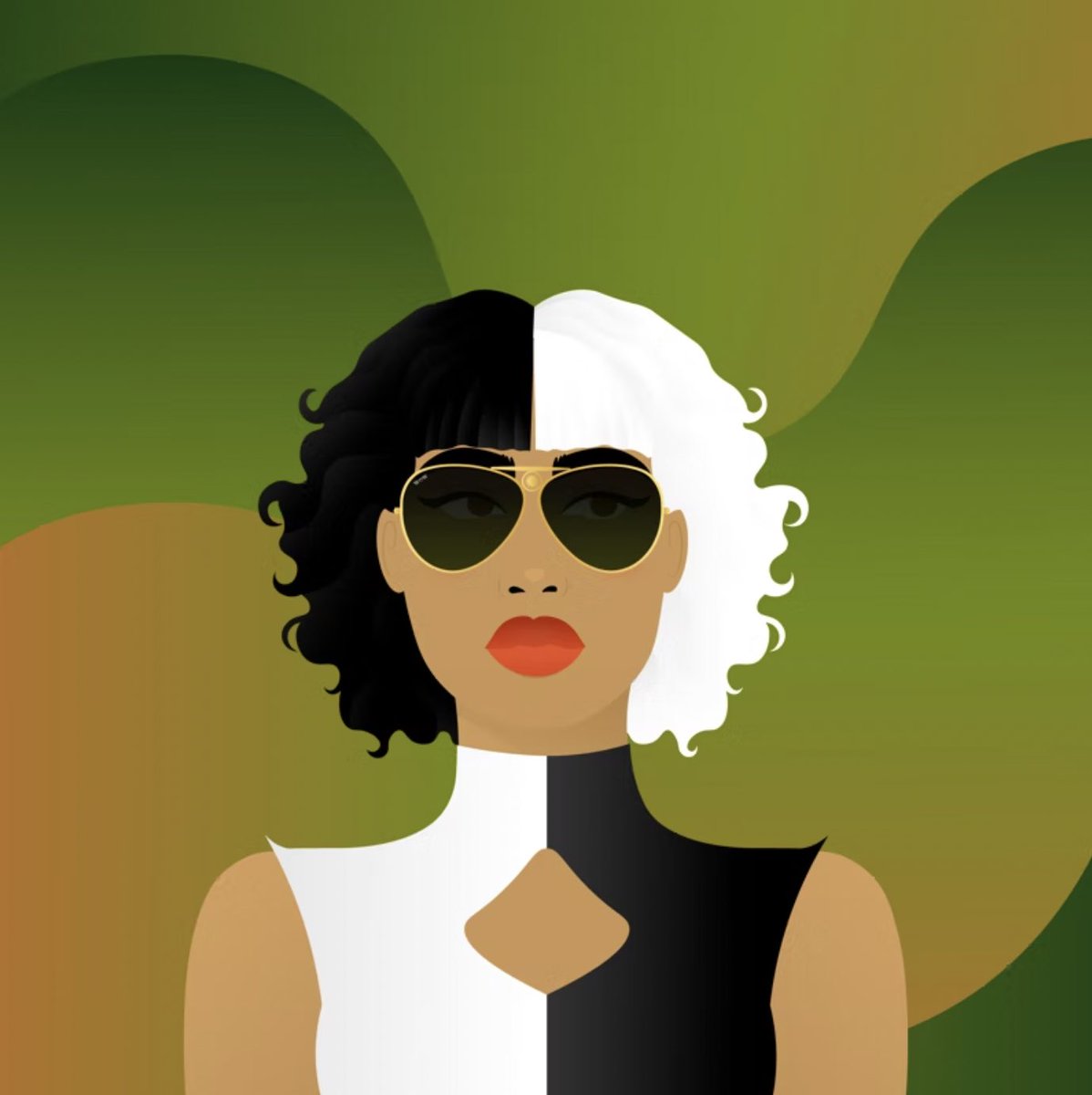 My two personalities on a Monday morning. 

#WoW #WomenInNFTs <a href="/worldofwomennft/">world of women</a>