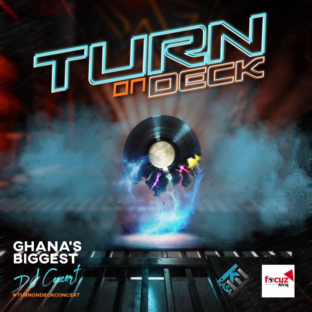 ThisIsKubiLive's tweet photo. #KubiLive:Get Ready to Activate ! Letโs Rock and Roll for the Third Edition of Ghanaโs Biggest DJs Concert! ๐ฅ
#TurnOnDeck
Powered by
@Focuz_Afriq
@kasaentertainmentgh
@turn_deck
For Reservations / Enquiries 0207813921 / 0249232558
#TurnOnDeck #GhanaDjs #AfricaDjs #Music https://t.co/jHYwSrsfwL