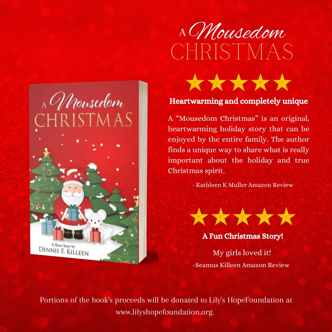 A Mousedom Christmas is available on Amazon and Barnes and Noble!