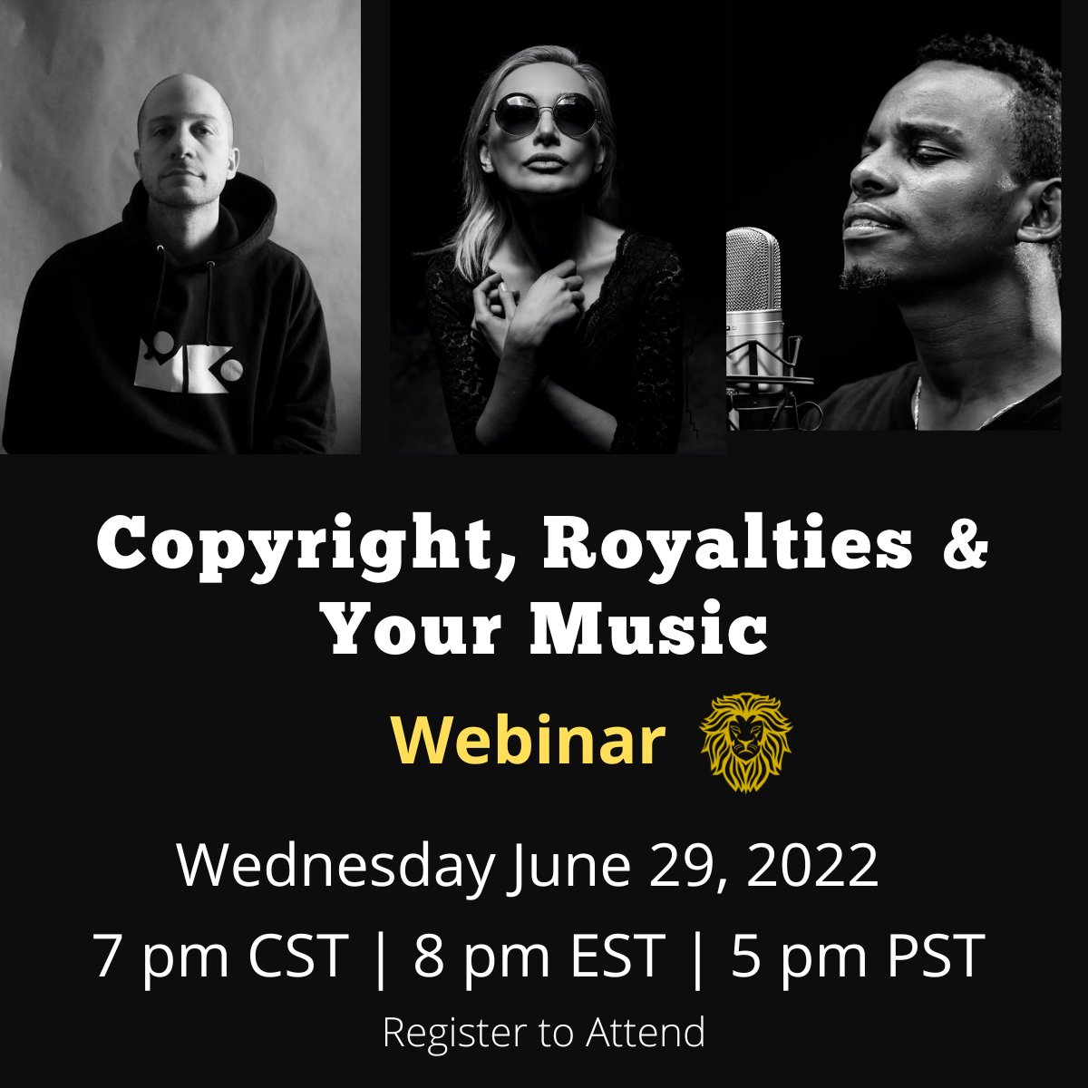cleerkut's tweet photo. Join us for our Copyright, Royalties &amp; Your Music Webinar!  Click here to register: https://t.co/Jvlifu63SR

#songwriters #producers #musiccreators #musiccreators #recordingartists #musicprodducers #musicpublishers #recordlabels #musicpublishing #music #musicbusiness #indielabels https://t.co/vbfbgNgLLK