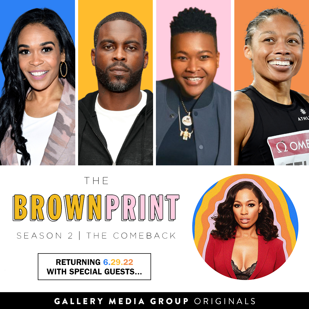 brownprintpod's tweet photo. #TheBrownprintPodcast returns for Season 2 on Wednesday, June 29th! Host and veteran broadcast journalist @carichampion will be joined by a diverse list of successful guests—from entertainers and athletes to business executives. Link in bio! https://t.co/t9BERsXM2e