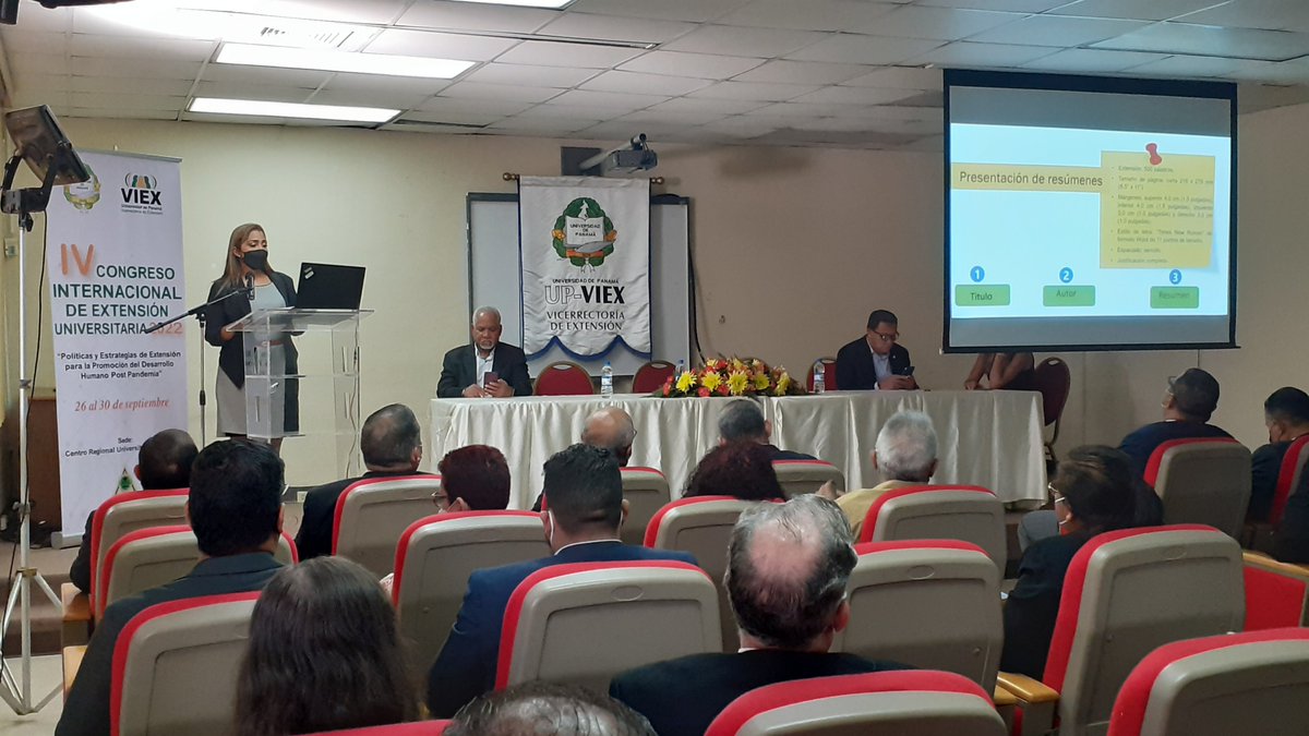 UpViex's tweet photo. El Dr. Francisco Farnum; Director de la OPAC, disertó el tema: Hacia la Preservación de la Extensión, el Ing. Edgar Pérez; presentó la página Web de la VIEX  y la Licda. Paola Navarro; mostró la guía para la presentación de ponencias y posters. https://t.co/HgTF9GCMmM