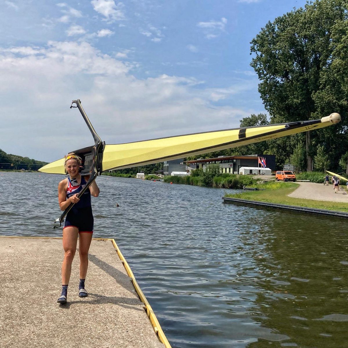 🥈 for @Becky_Wilde on @HollandBeker Women’s Single Sculls. Great to see the Blue & Gold representing internationally again! @TeamBath @CrewBath @MinervaRowing #startprogramme #bath