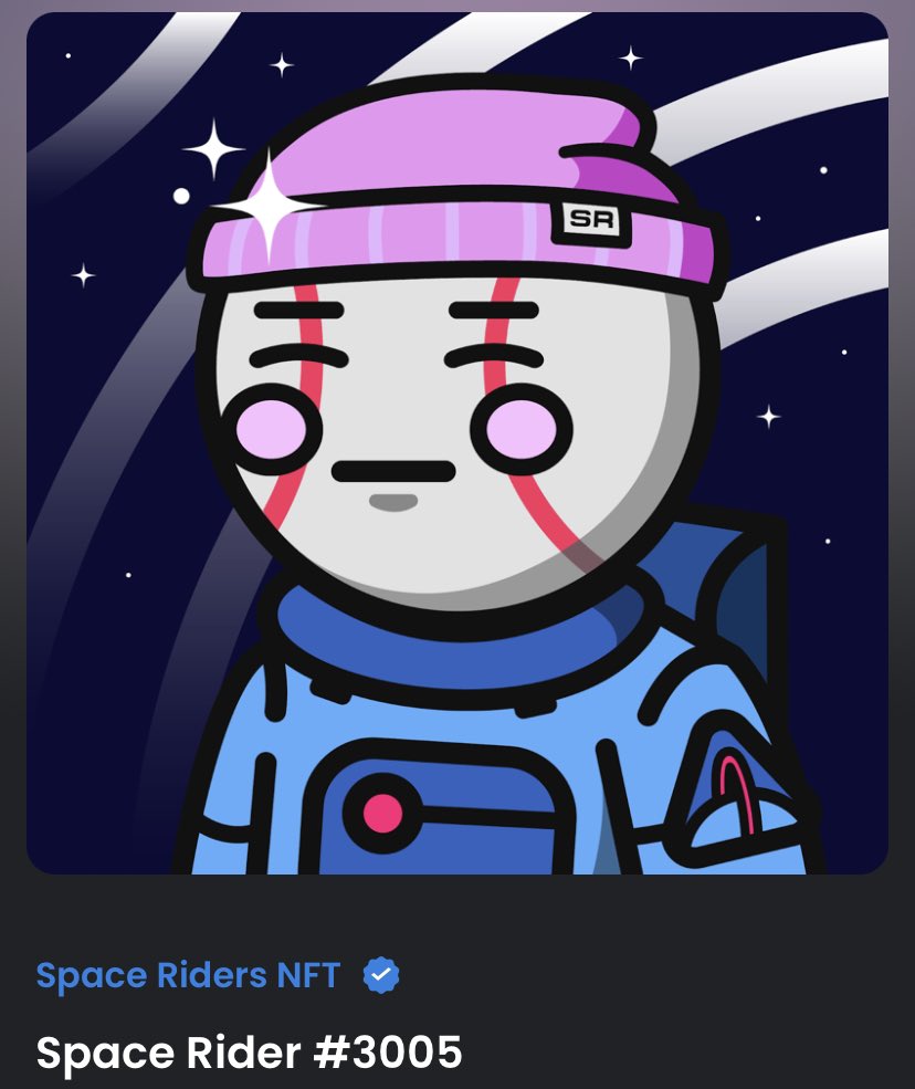ez_maldito's tweet photo. @0xZubic @SpaceRiders_NFT I work with nfts at coinbase, and a lot of my coworkers love this project ! https://t.co/9eOCt5v3cE