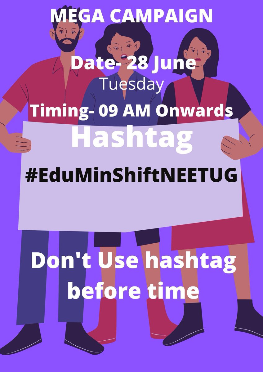architreports's tweet photo. Attention! 

#JUSTICEforNEETUG #MODIJIextendNEETUG https://t.co/U7QCgHjU5m