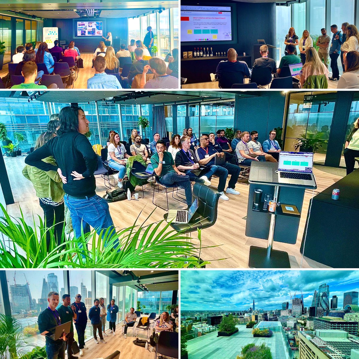 UXMuch's tweet photo. Great Design Leadership away-day (in our lovely new London offices) today focusing on the most important of topics: How to create the best possible culture and environment for our designers to succeed here at BT, EE &amp; Plusnet. #leadership #culture #environment #UCD https://t.co/nmXZSZhDjy