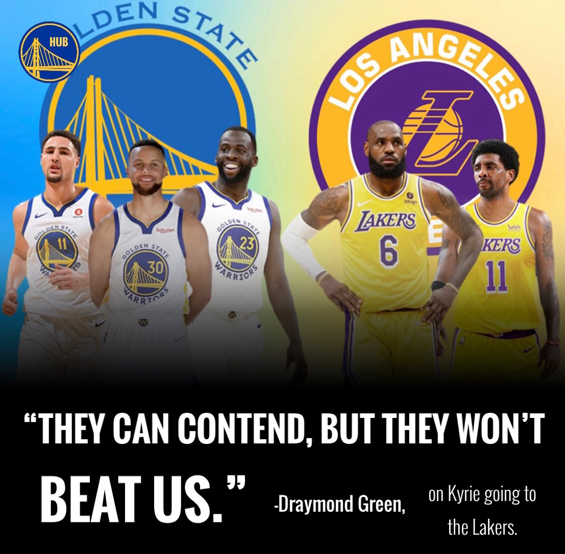 WarriorsHub's tweet photo. And the League is back to trying to beat us again 😂 

#Warriors #Lakers https://t.co/f0ItCBlyZ0