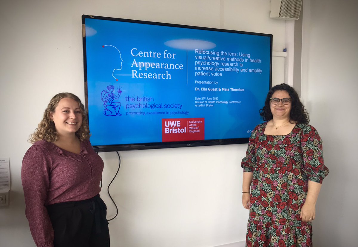 UWEHealthPsy's tweet image. Great start to @divhealthpsych #dhpconf with alum @Maia_Thornton_ @EllaGuestCAR leading their workshop on #visualmethods @CAR_UWE supported by trainees @tirthakotrial @ecswaite @danielle14959 and @luciebd @NiallCAnderson @DrLizJenkinson @PsychUWEBristol @UWEBristol @ArnolfiniArts
