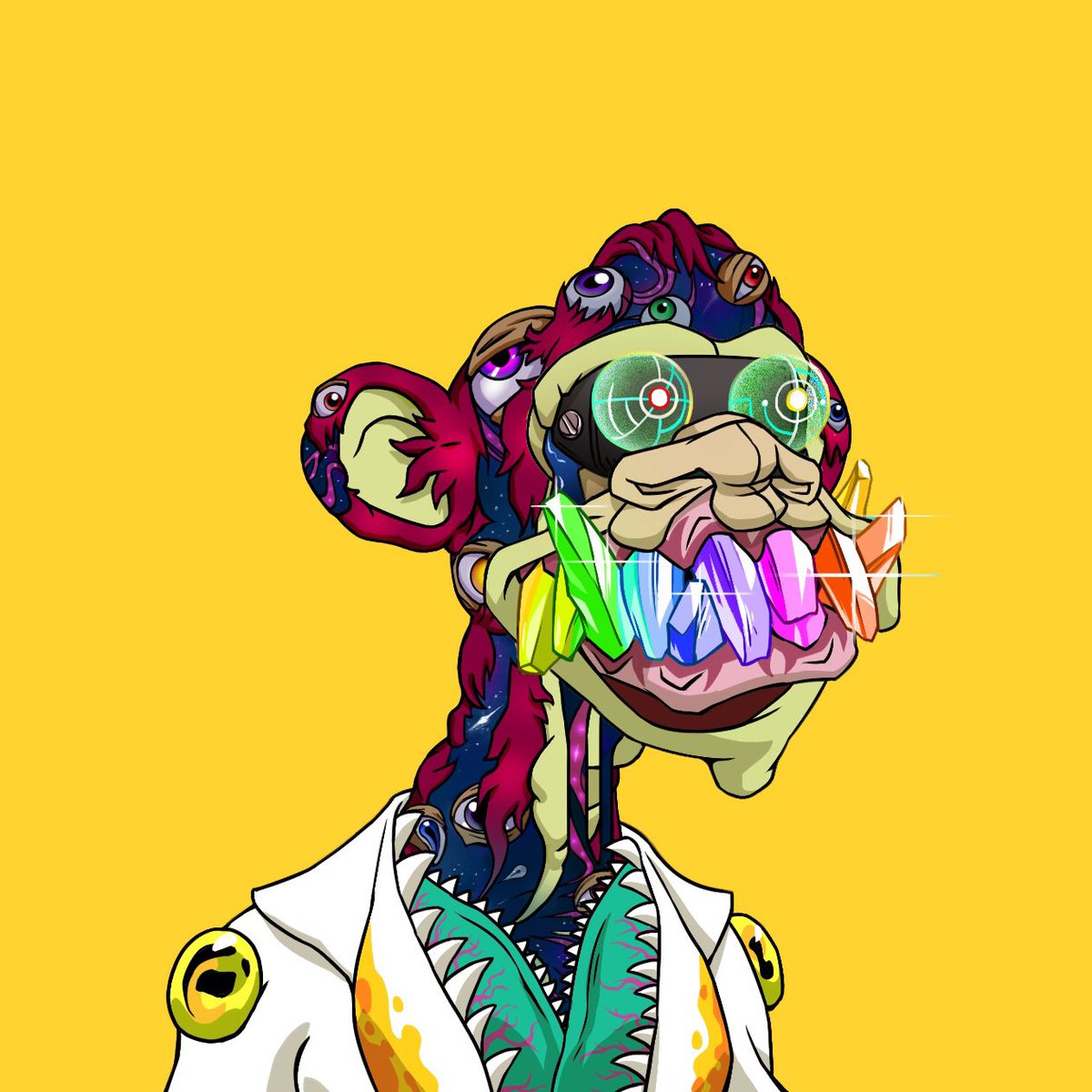 IfartB4ipoo's tweet photo. #MutantMonday hereβs a few of my favorites from @0xMAYC I am a #YellowMutant at π we all are fam!! Together with a solid community thatβs what makes all of us great! Iβm here because of all of you together we are #YellowMutants ITS MONDAY!!!!!!!!!! ππππππ https://t.co/hoP4EF27ah