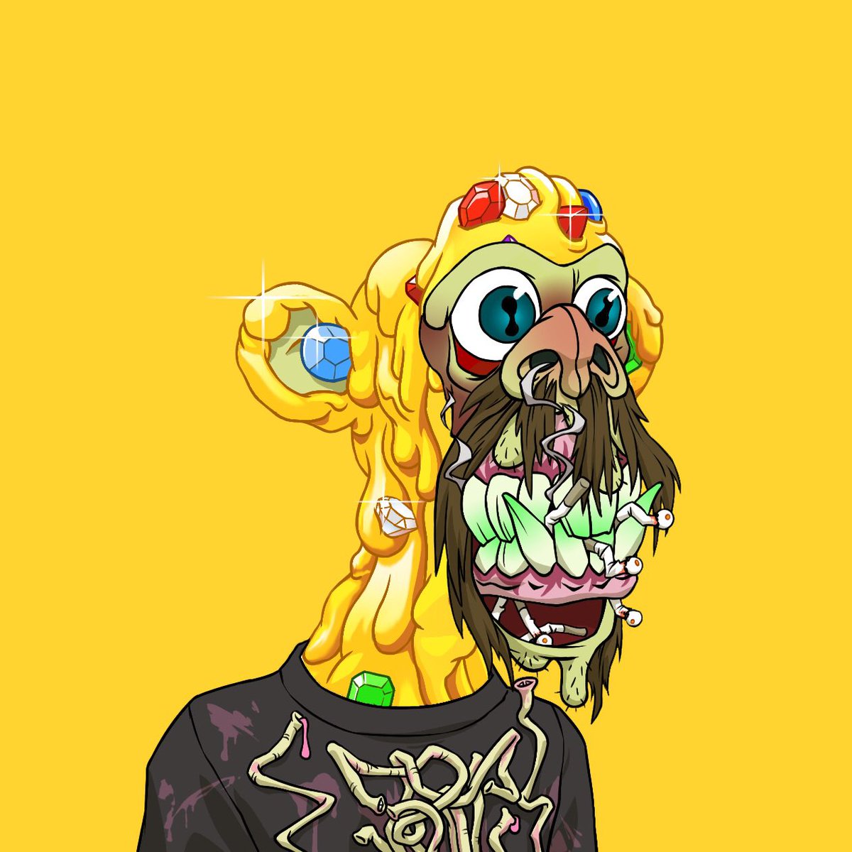 IfartB4ipoo's tweet photo. #MutantMonday hereβs a few of my favorites from @0xMAYC I am a #YellowMutant at π we all are fam!! Together with a solid community thatβs what makes all of us great! Iβm here because of all of you together we are #YellowMutants ITS MONDAY!!!!!!!!!! ππππππ https://t.co/hoP4EF27ah