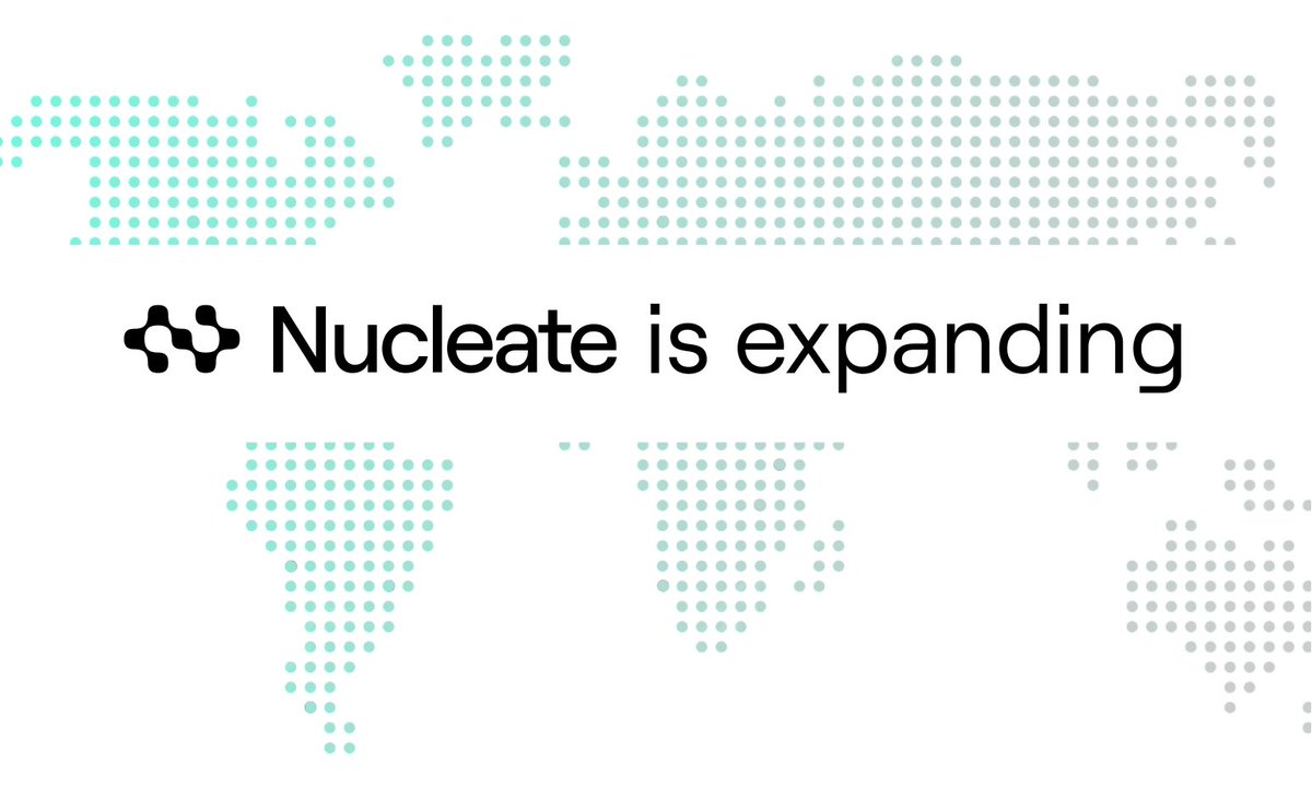 Biotech education should be free, everywhere, and for everyone.

Announcing the next phase of <a href="/NucleateHQ/">Nucleate</a>.

nucleatehq.medium.com/nucleate-annou…