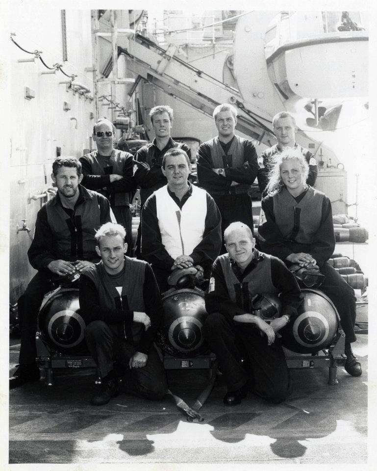 suziesnaps's tweet photo. When your Oppo from years ago turns up out the blue…20+ year catch up! #oldoppos #oldships #800NAS https://t.co/HBLOK43Wom