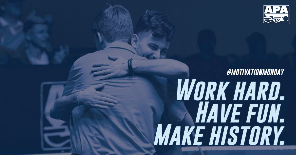 poolplayers's tweet photo. All of the above! 🤩 🙌 #motivationmonday #apapool #apaleague https://t.co/5GQgtTi50B