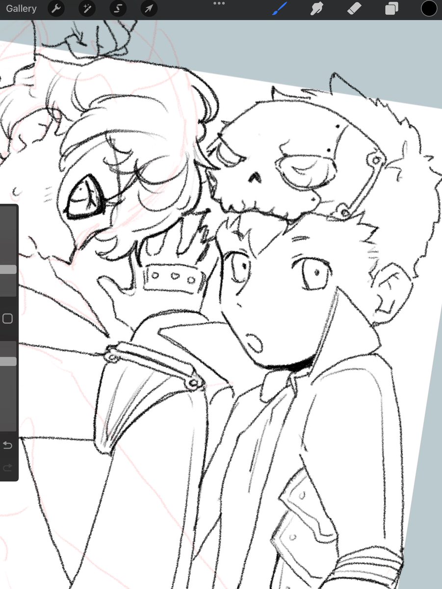 *Clown girl voice* yeah I'll definitely finish Ryuji birthday art on time by continuously playing ai 2 and not draw