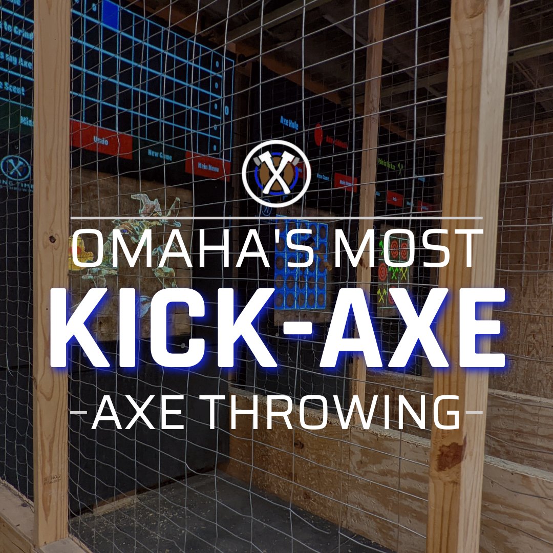 FlyingTimberAx's tweet photo. Flying Timber has been voted Best of Omaha, Omaha's Choice, and Best of the Big O for multiple years in a row! Come check out what the hype is all about  > https://t.co/3Pq7d2YfrU #OmahaAxeThrowing #KickAxe #axethrowing #FlyingTimber #checkoutthehype https://t.co/HSD9CyN0XB