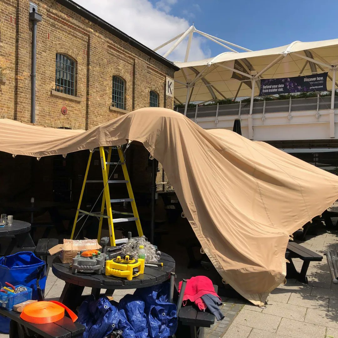 EventifyUK's tweet photo. 1/4 #EventifyExplores We loved bringing the terrace at @FoxExCeL to life for our clients with a huge stretch tent marquee ๐ช providing wet weather cover (or welcome shade โ you never know in the UK!) & gave a great backdrop for the festival theme.
#eventideas #eventinspiration https://t.co/Yq0XWScd6U