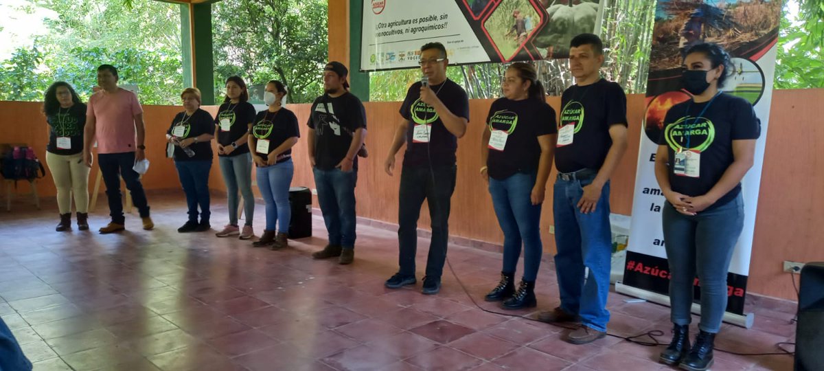 AzucarAmargaSV's tweet photo. ¡¡Otra agricultura es posible, sin monocultivos,
ni agroquímicos!!
#EncuentrodeComunidades #AzúcarAmarga #Cripdes #Unes #Arumes #VocesdeLaFrontera #FESPAD #Inkota https://t.co/gAhF1h5pd7