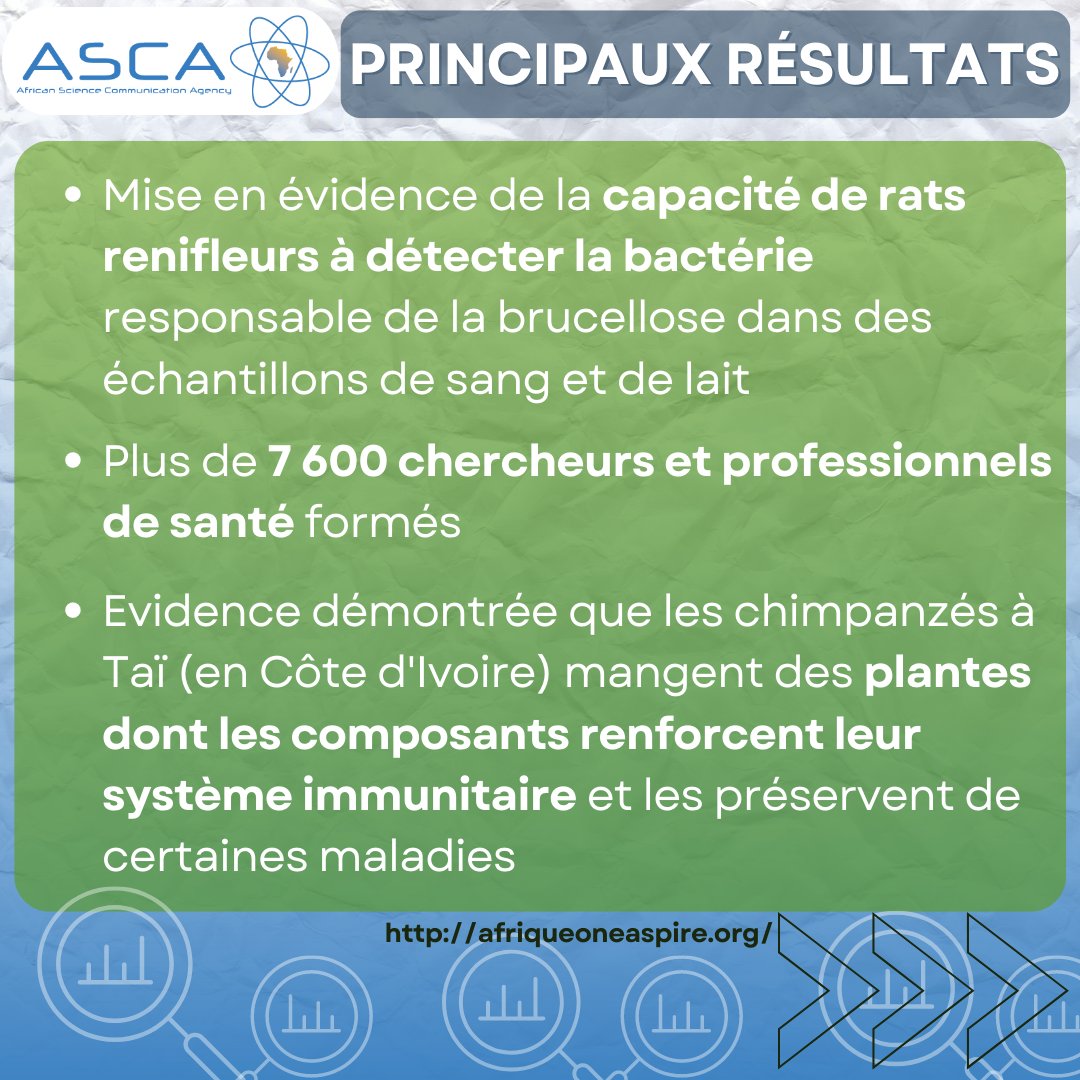 AscaAfrica's tweet photo. Que savez-vous de l’approche #OneHealth en #Afrique ?
🙄 Pas grand-chose ?
😅 Vous en avez déjà entendu parler, mais…
😎 Vous êtes incollable sur le sujet ?
On a aussi fait des recherches 👇🏾
Ne gardez pas l’info pour vous !
Pour aller plus loin  https://t.co/ajavdJqfsE
#SciComm https://t.co/A4mkdGQWGq