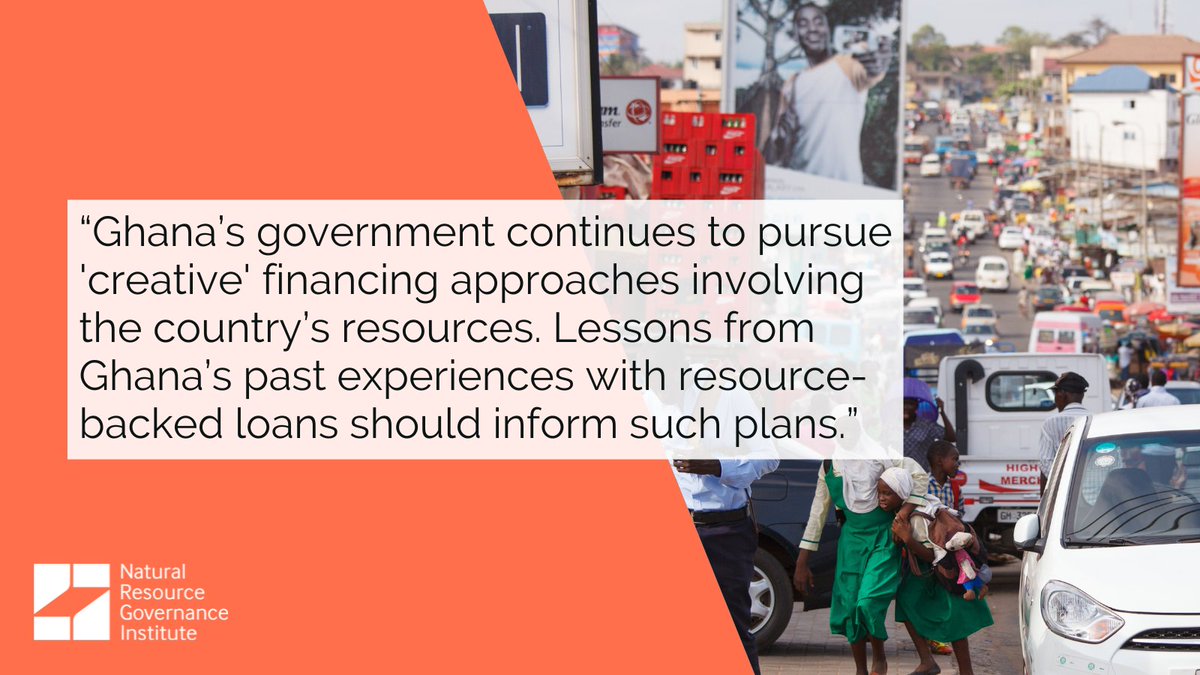 In this new briefing, NRGI's <a href="/DGyeyir/">Denis Gyeyir</a> shares some lessons from #Ghana’s 🇬🇭 past experiences with resource-backed loans and provides recommendations for the way forward ➡️ 
resourcegovernance.org/analysis-tools… #extractives
