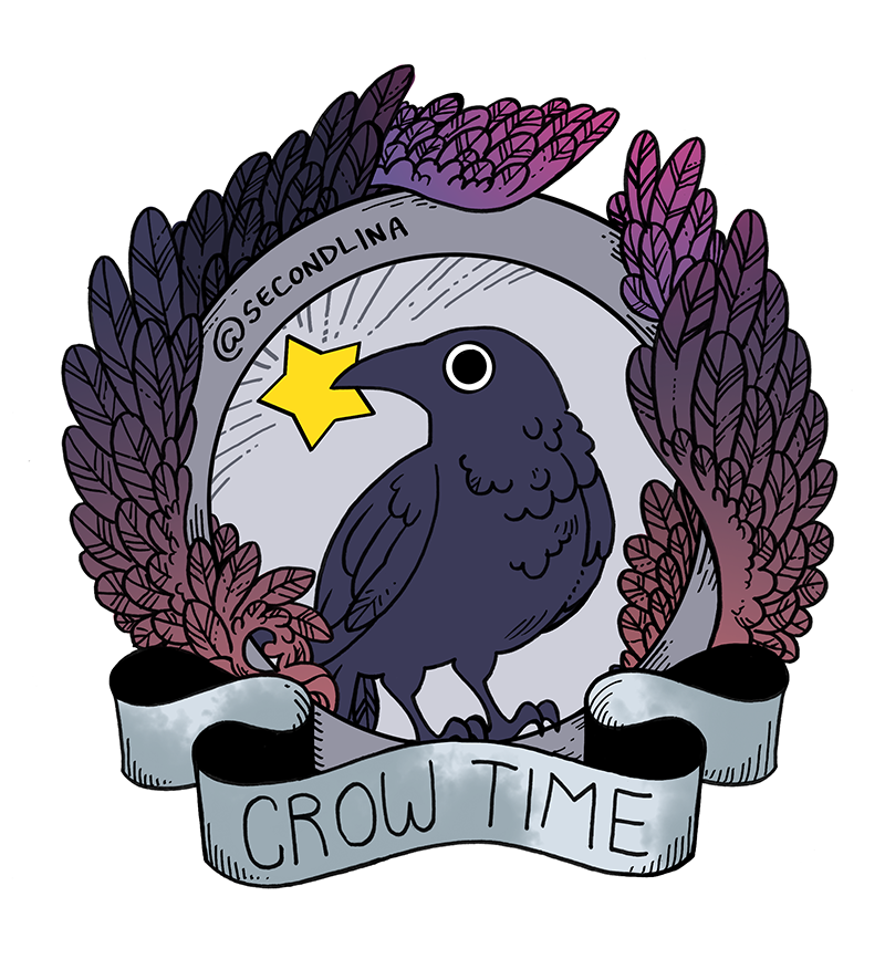 「As Always, please check out Crow Time on」|Isa // Lord of Crows, Owner of Blåhajsのイラスト