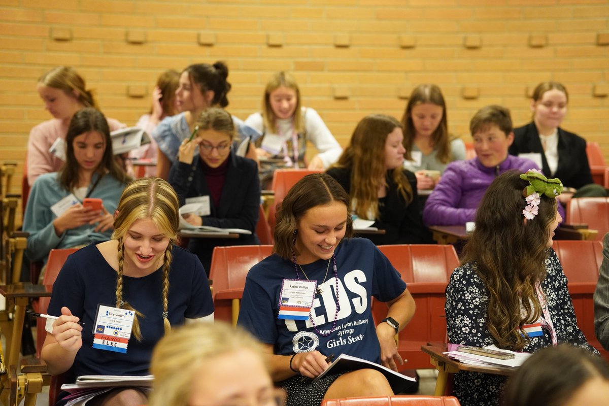 IDGirlsState's tweet photo. Is anyone else going through #IDGirlsState withdrawals, or is it just us? https://t.co/r3rxbG2tTM