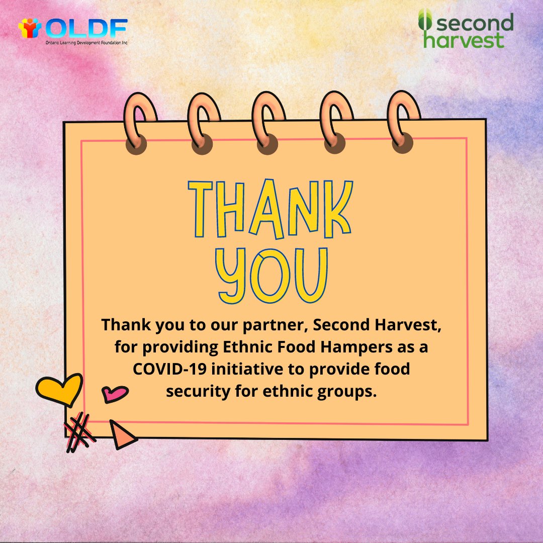 OldfInc's tweet photo. Special thanks to our partner @SecondHarvestCA in providing Ethnic Food Hampers to the community in need as part of the COVID-19 initiative.
❤️🙏👏

#community #support #oldf #covid19 #foodfund https://t.co/w1JBQlnl4p